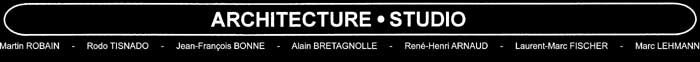 Site officiel d'architecture Studio